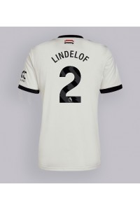 Fotbalové Dres Manchester United Victor Lindelof #2 Třetí Oblečení 2024-25 Krátký Rukáv